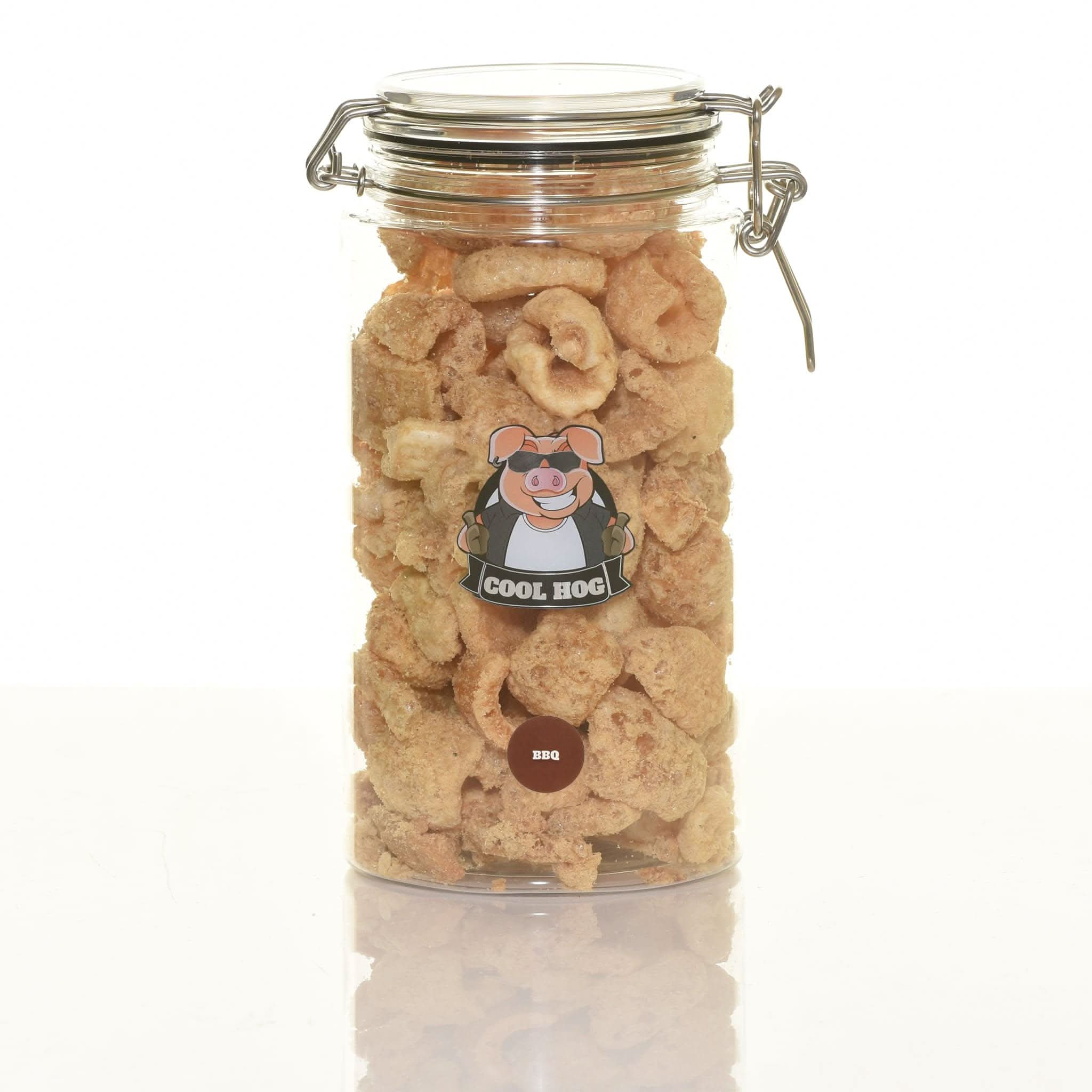 BBQ Flavour Pork Scratching Jar - Cool Hog Snacks