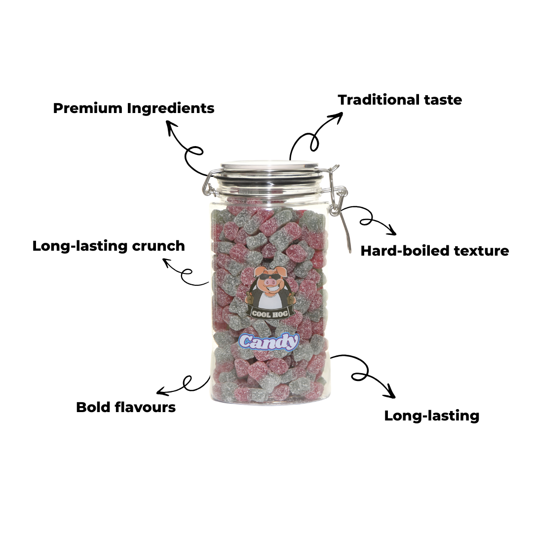 Fizzy Cherries Candy Gifting Jar