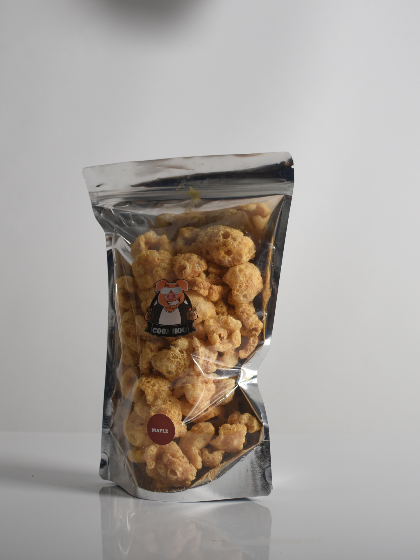 Maple Flavour Pork Scratching Resealable Bag