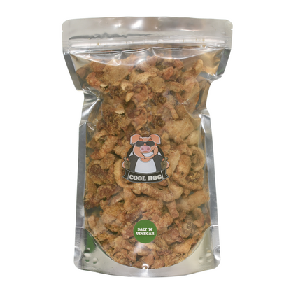 Salt & Vinegar Flavour Pork Scratching Resealable Bag