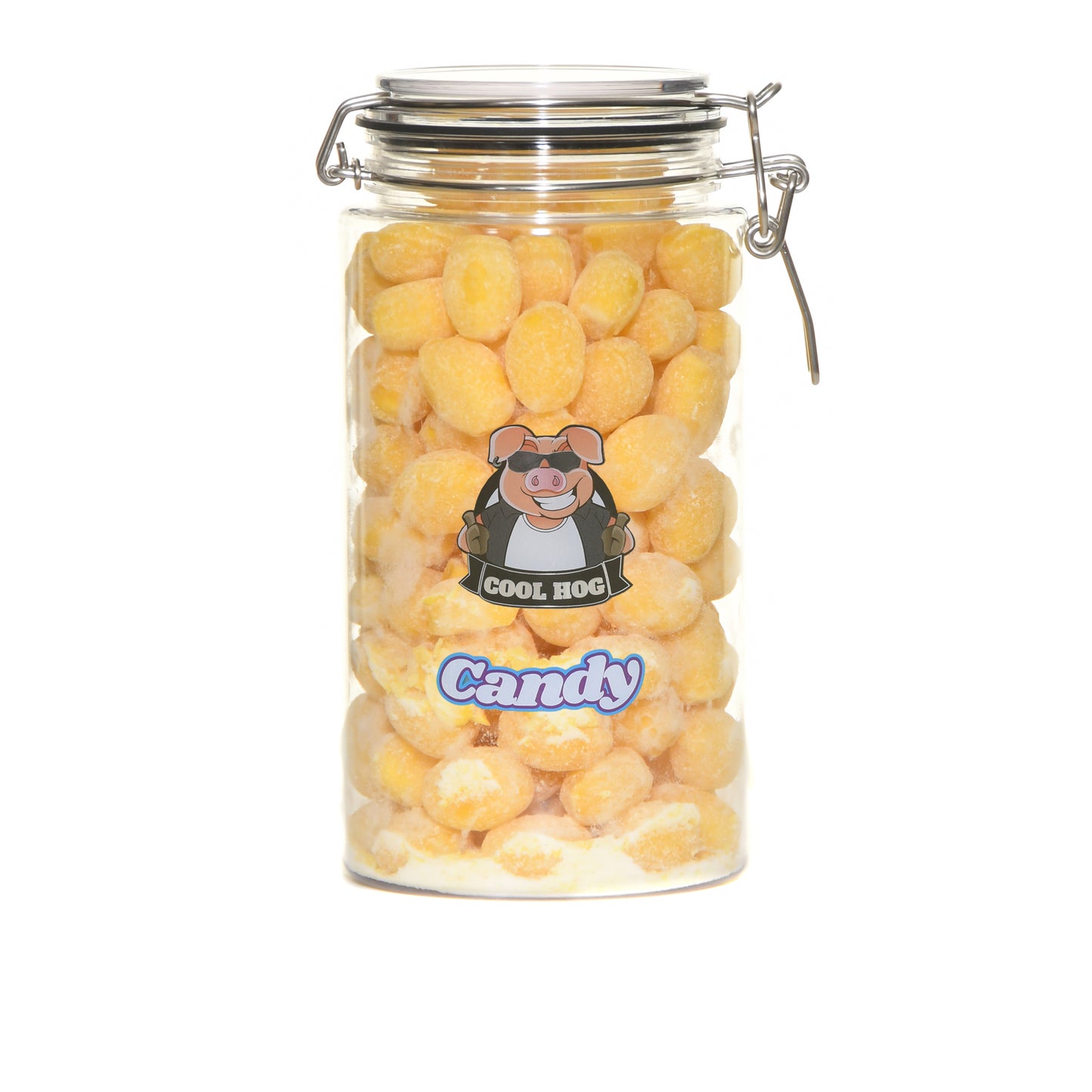 Traditional Lemon Sherbet Candy Gifting Jar