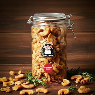 Habanero Chilli Flavour Pork Scratching Jar