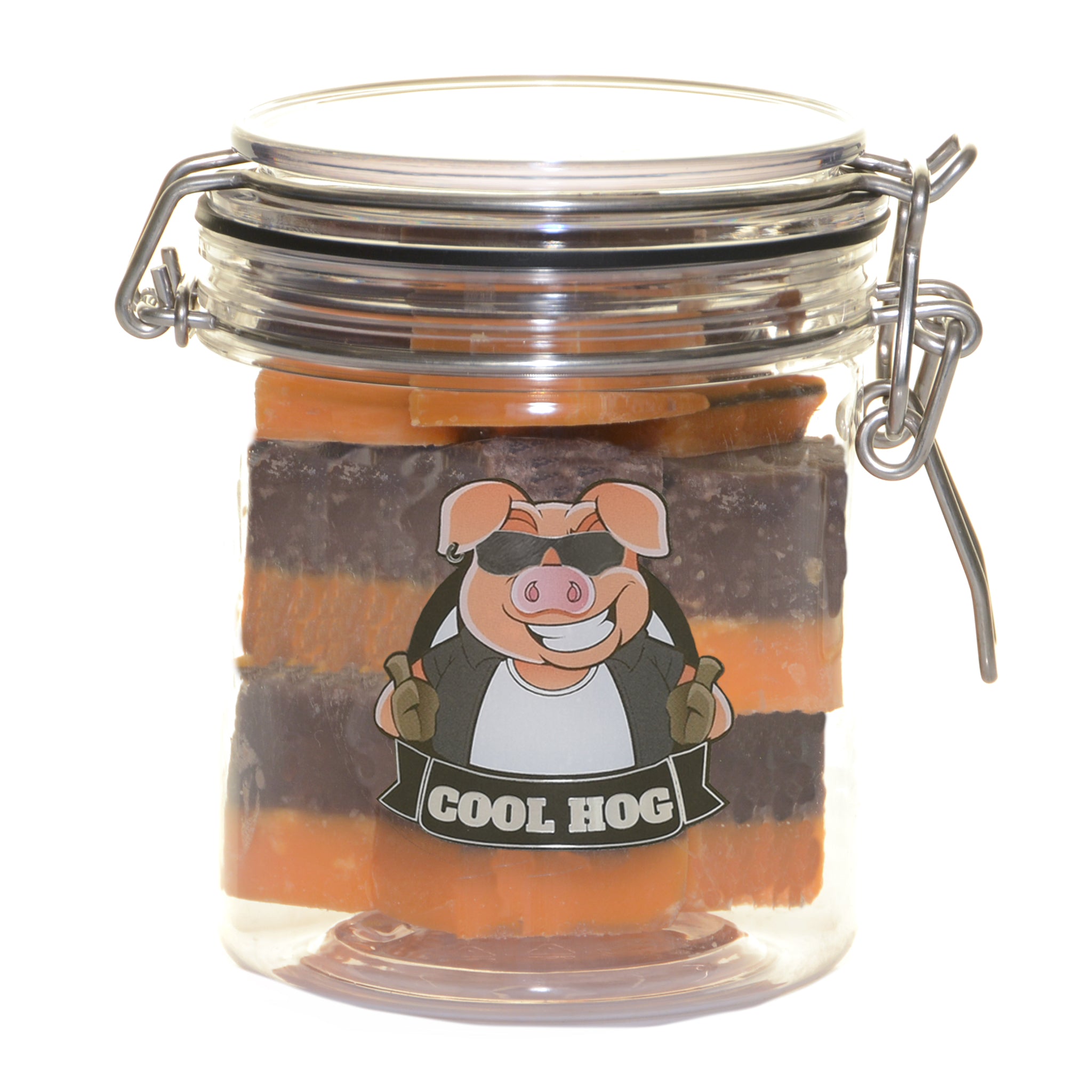 Chocolate Orange Flavour Handmade Fudge Jar (Early Access) - Cool Hog Snacks