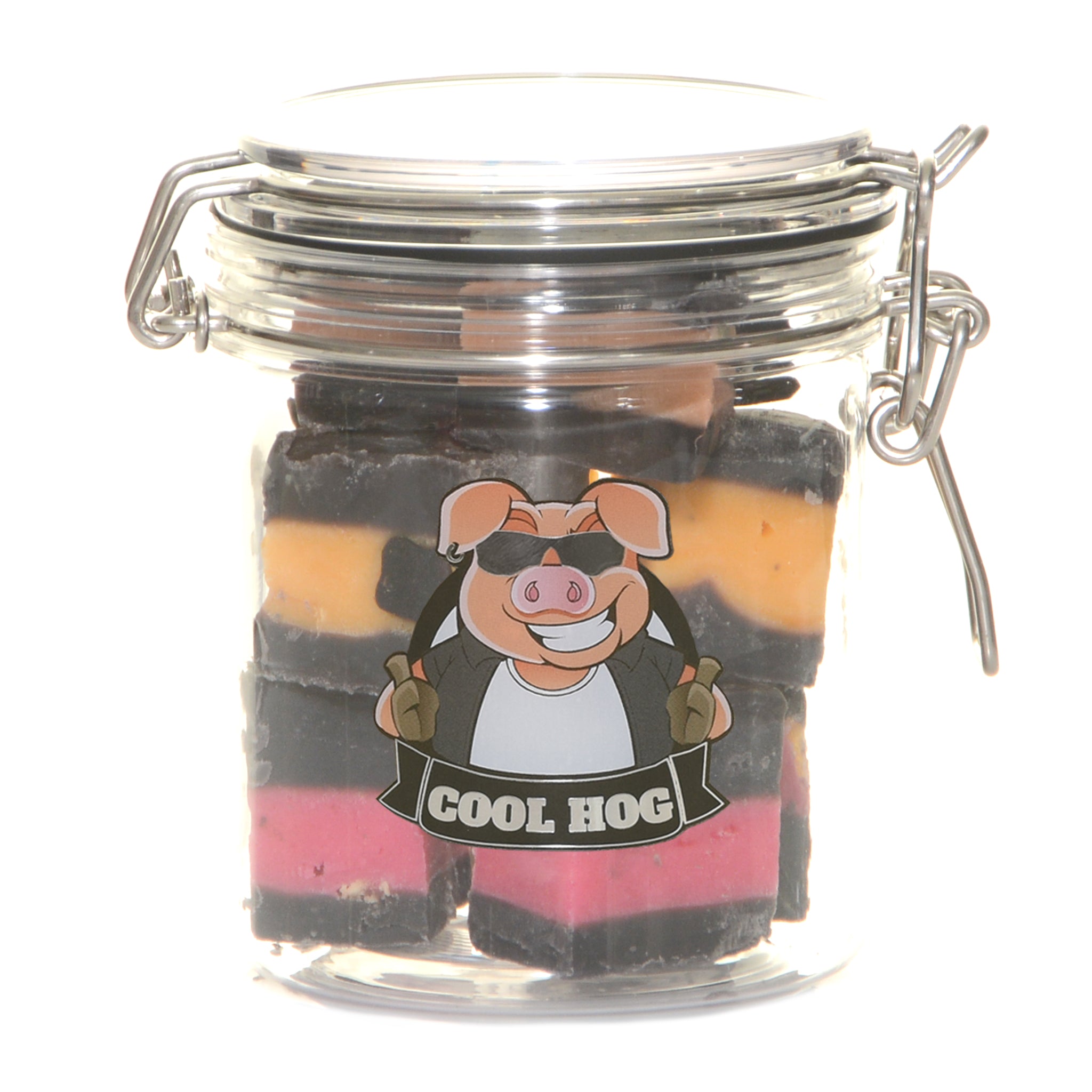 Liquorice Allsorts Flavour Handmade Fudge Jar (Early Access) - Cool Hog Snacks