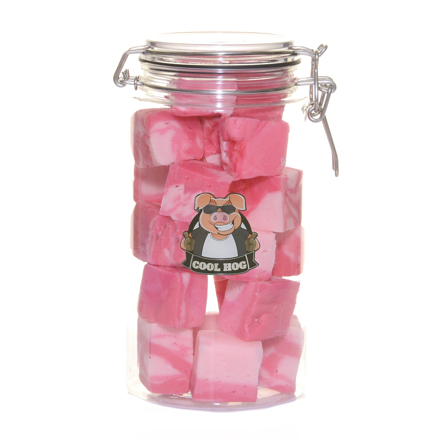 Candy Floss Flavour Handmade Fudge Jar