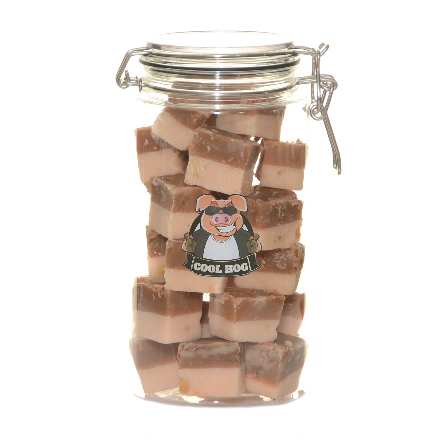 Nutty Split Flavour Handmade Fudge Jar