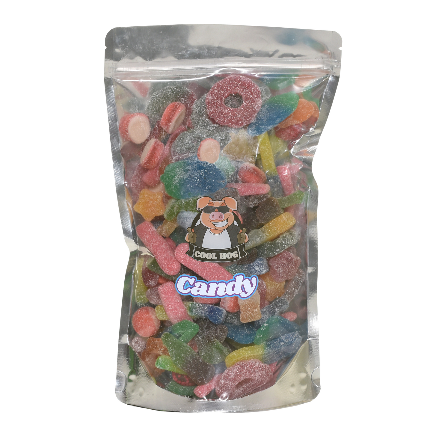 Sweet & Sour Candy Resealable Bag - 1KG