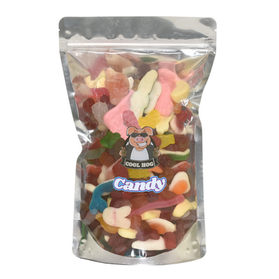 Make It Rainbow Jelly Mix Candy Resealable Bag - 1KG - Cool Hog Snacks