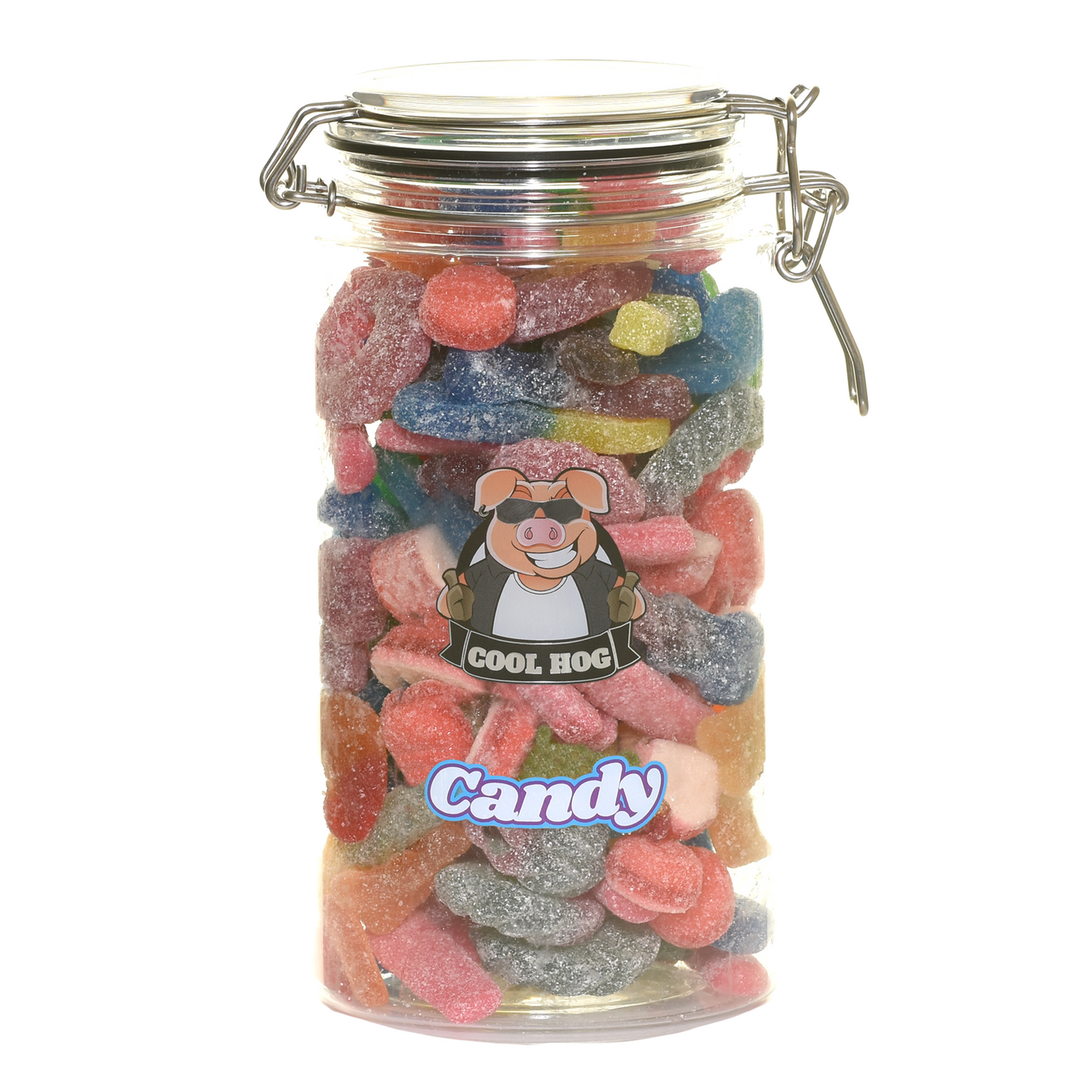 Vegan Assorted Fizzy Mix Candy Gifting Jar