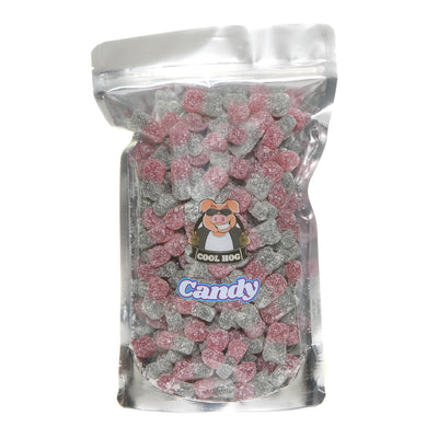 Fizzy Cherries Candy Candy Resealable Bag - 1KG - Cool Hog Snacks