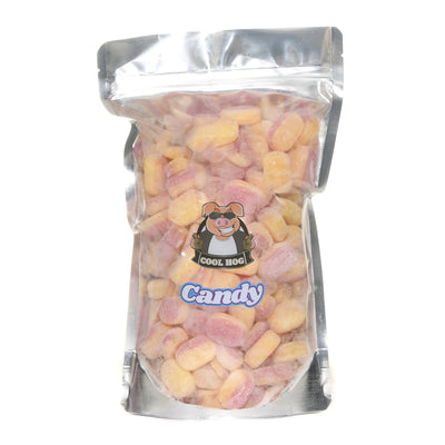 Traditional Rhubarb & Custard Candy Resealable Bag - 1KG