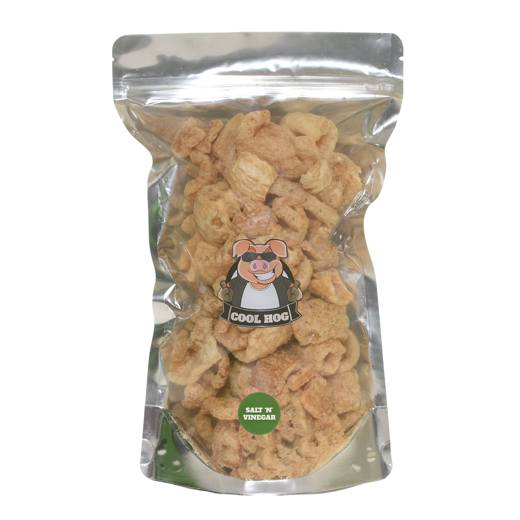 Salt & Vinegar Flavour Pork Crunch Resealable Bag