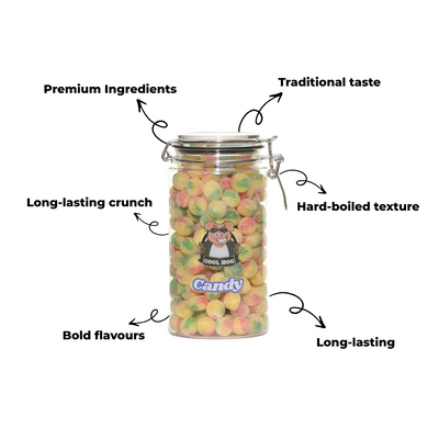 Traditional Rosey Apples Candy Gifting Jar - Cool Hog Snacks
