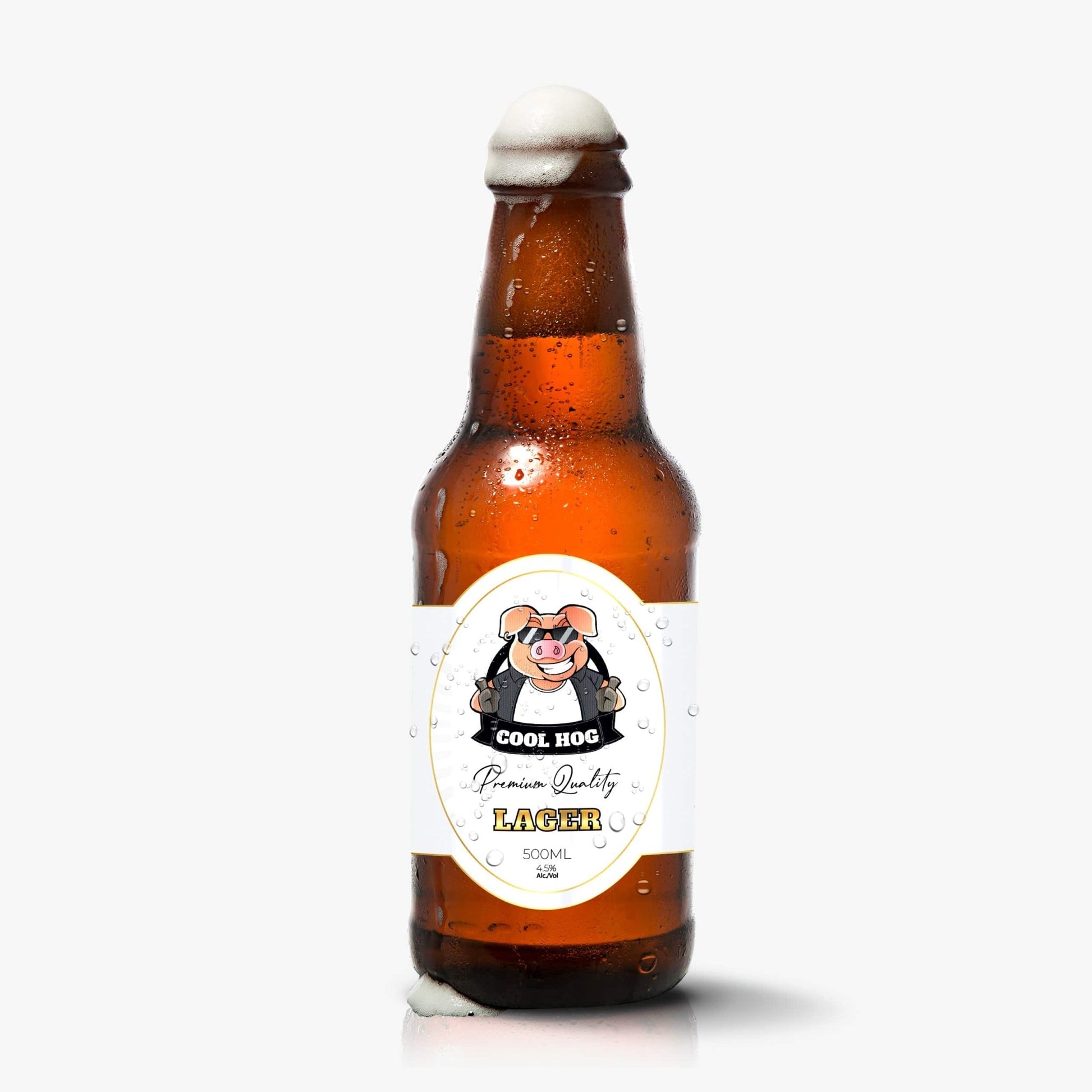 Cool Hog Beer (500ml) - Cool Hog Snacks