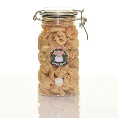 Original Flavour Pork Scratching Jar - Cool Hog Snacks