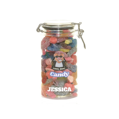 Personalised Candy Gifting Jar - Large - Cool Hog Snacks