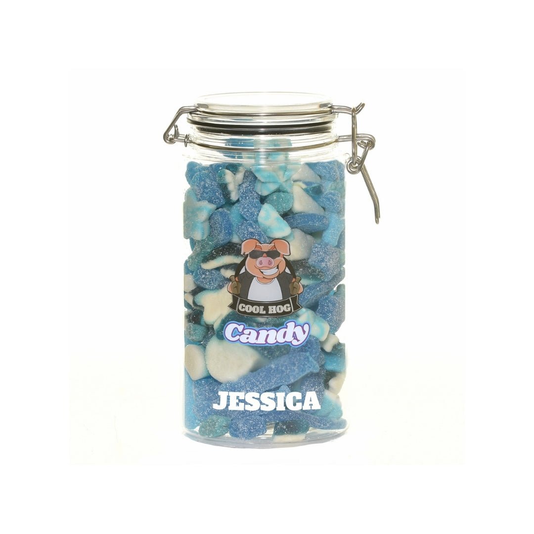 Personalised Candy Gifting Jar - Large - Cool Hog Snacks