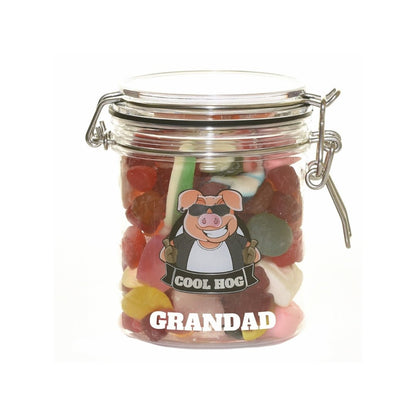 Personalised Candy Gifting Jar - Small - Cool Hog Snacks