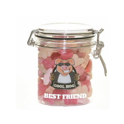 Personalised Candy Gifting Jar - Small - Cool Hog Snacks