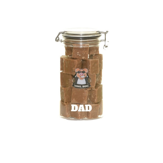 Personalised Handmade Fudge Jar - Large - Cool Hog Snacks