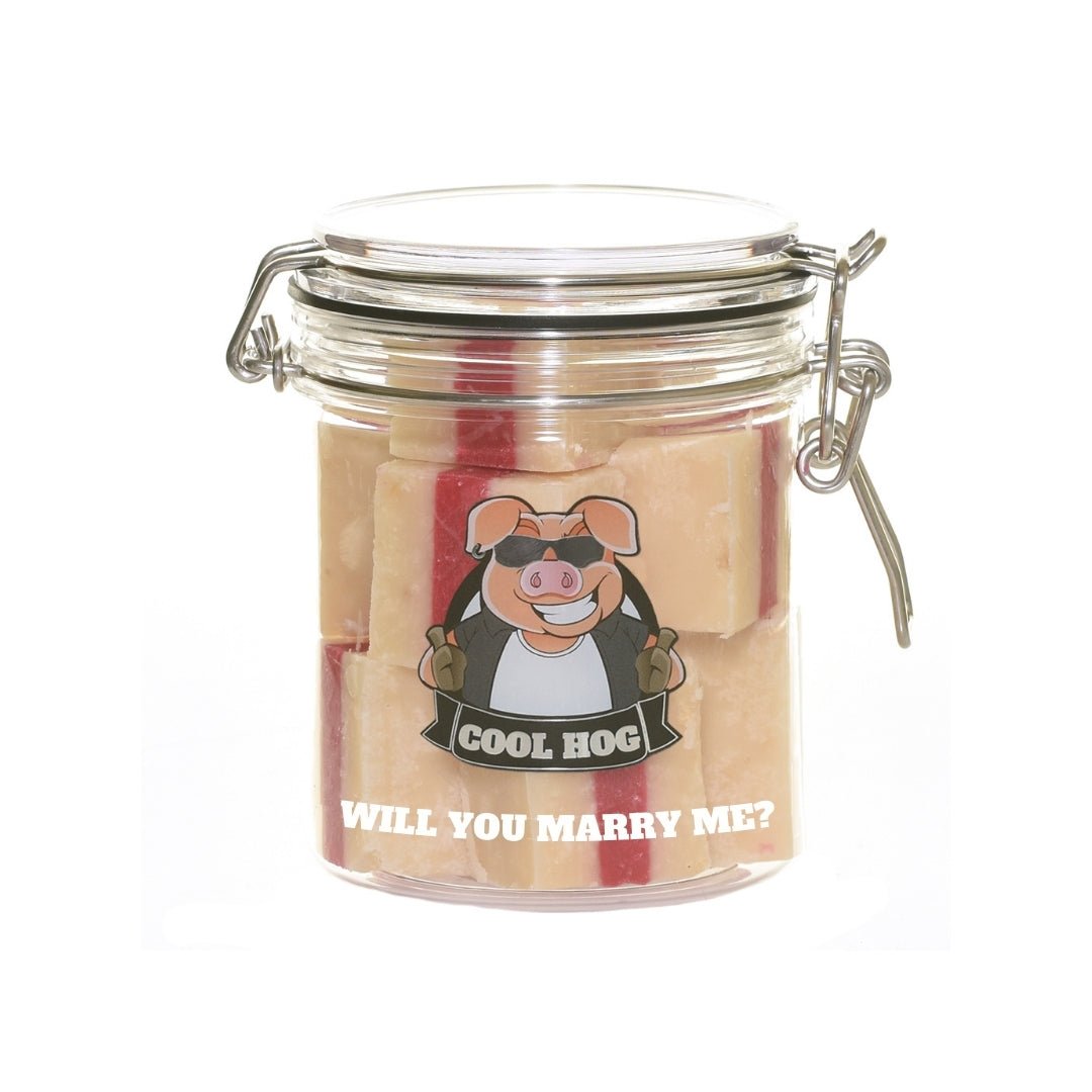 Personalised Handmade Fudge Jar - Small - Cool Hog Snacks