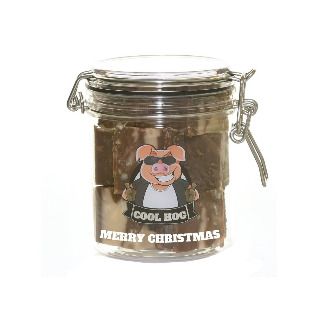 Personalised Handmade Fudge Jar - Small - Cool Hog Snacks