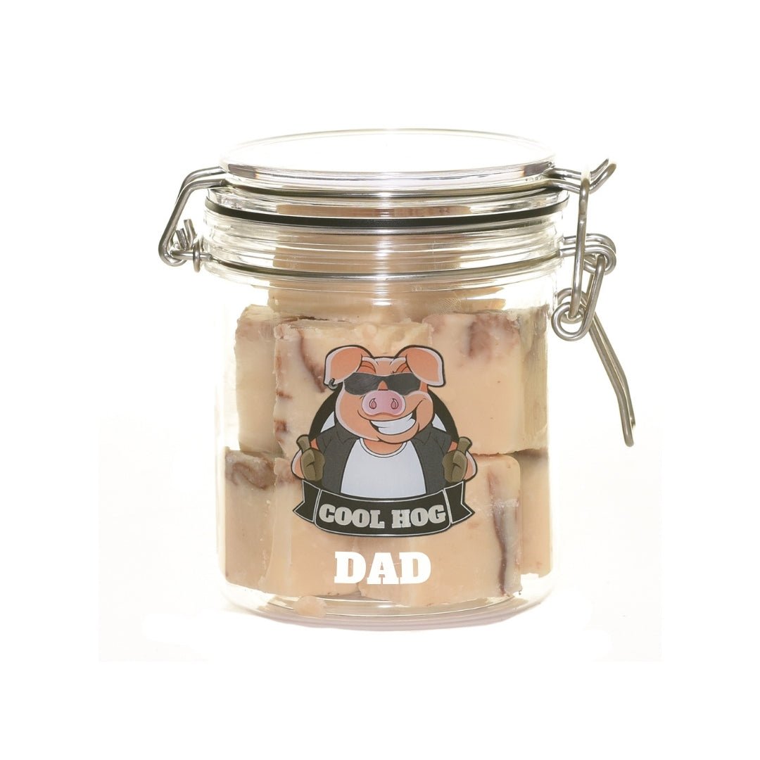 Personalised Handmade Fudge Jar - Small - Cool Hog Snacks