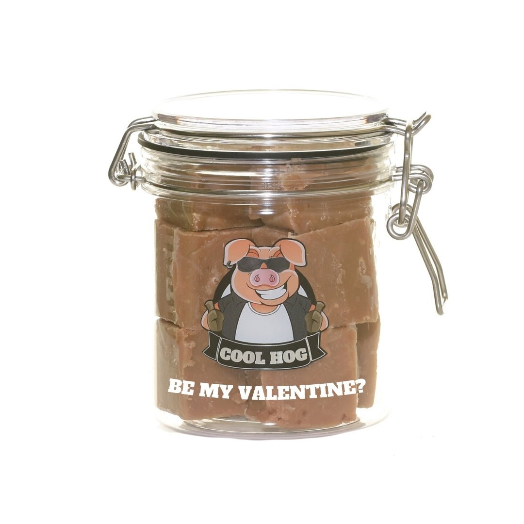 Personalised Handmade Fudge Jar - Small - Cool Hog Snacks