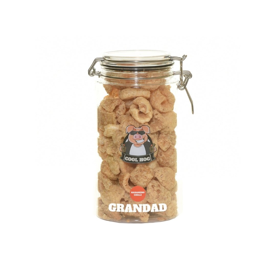 Personalised Pork Scratching Gifting Jar - Large - Cool Hog Snacks