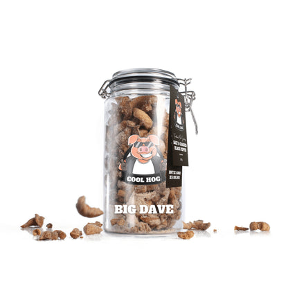 Personalised Pork Scratching Gifting Jar - Large - Cool Hog Snacks