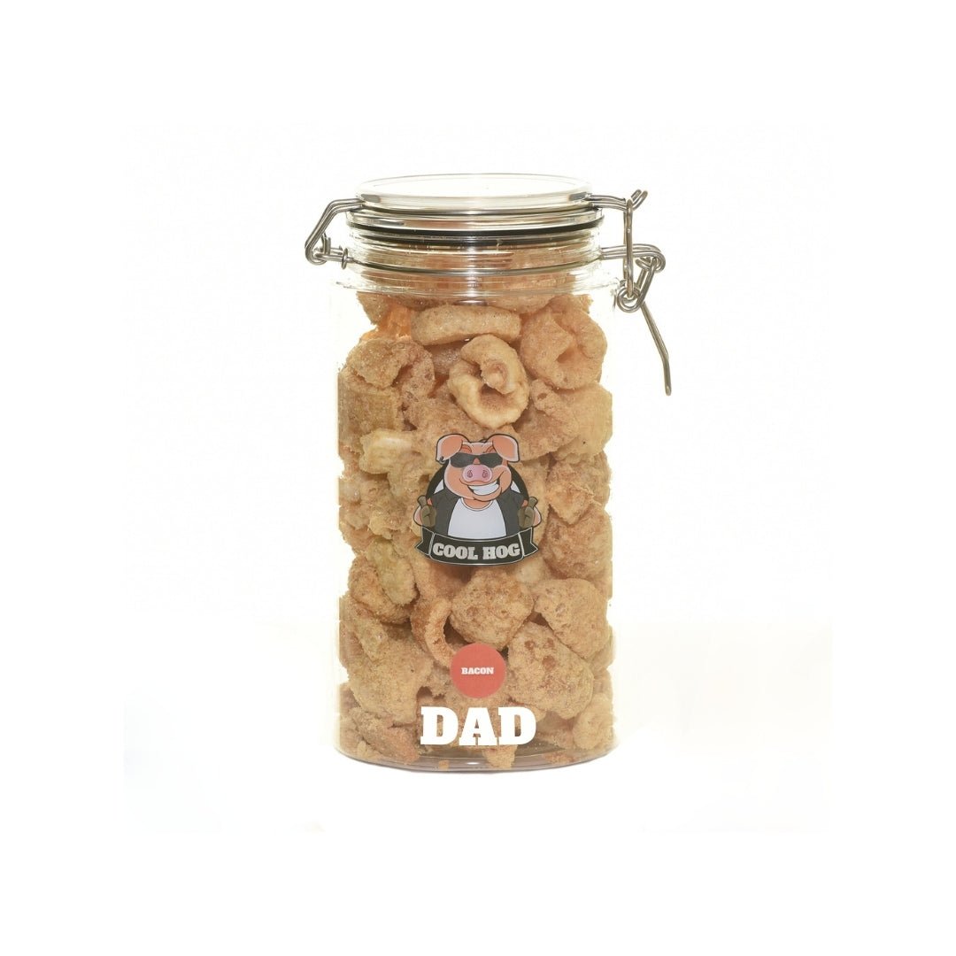 Personalised Pork Scratching Gifting Jar - Large - Cool Hog Snacks