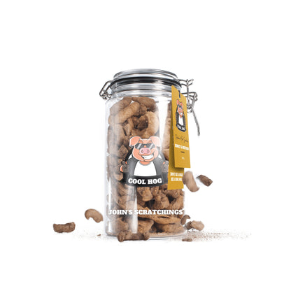 Personalised Pork Scratching Gifting Jar - Large - Cool Hog Snacks