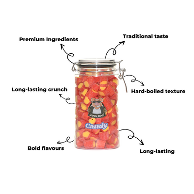 Traditional Pineapple Rock Candy Gifting Jar